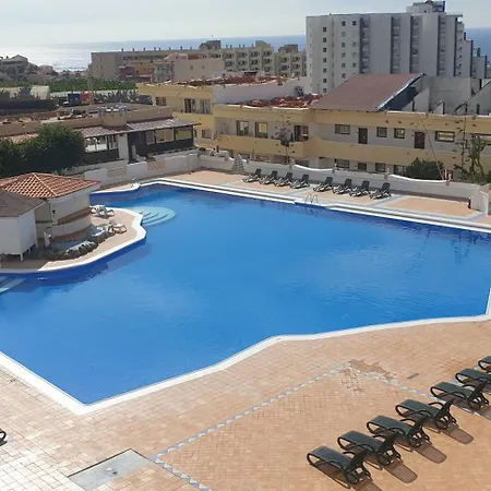 Beautiful Estudio Con Terraza Piscina Internet Parking Costa Adeje (Tenerife)